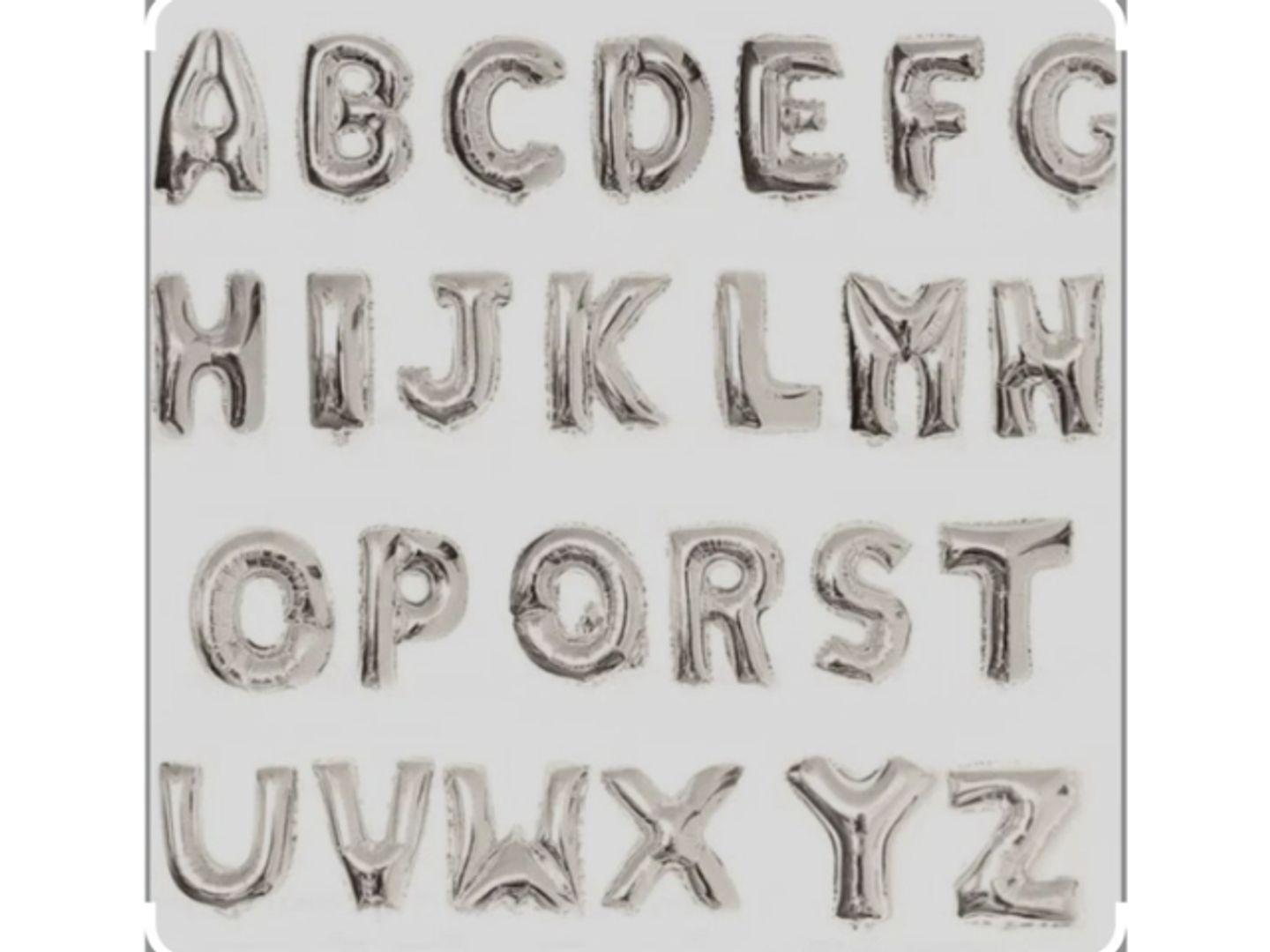 Balloon Letters 2