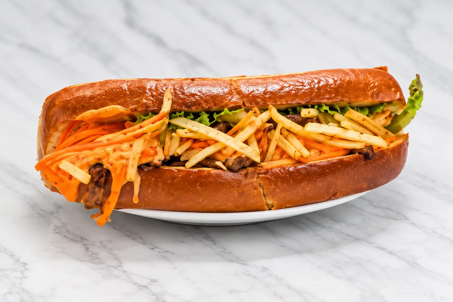 Finger Sausage Sandwich - Plain