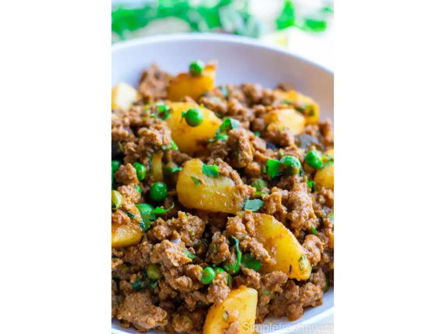 Aloo Qeema Beef
