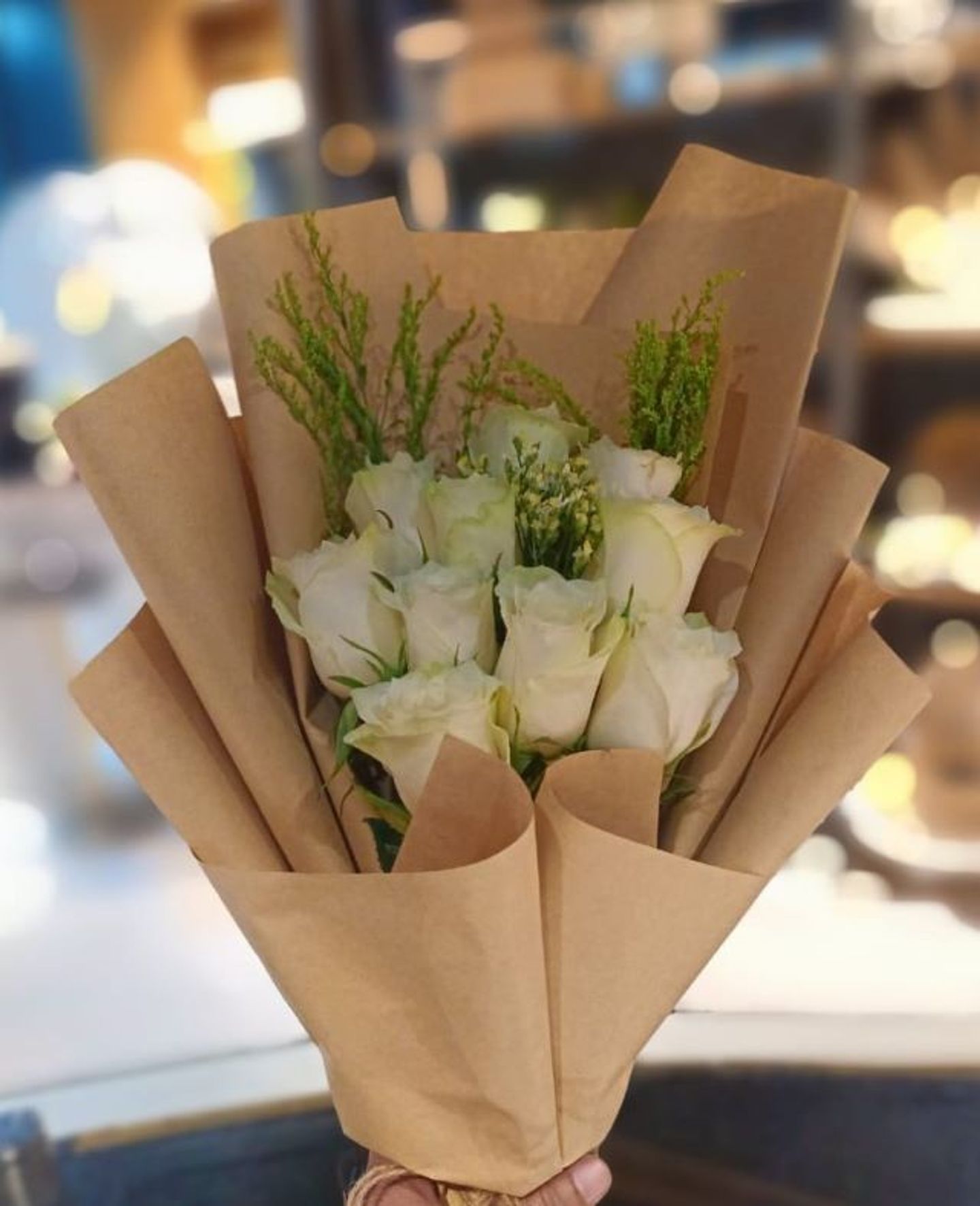 جوري ابيض 10 حبة