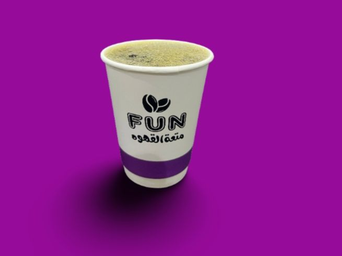 قهوه حار كبير