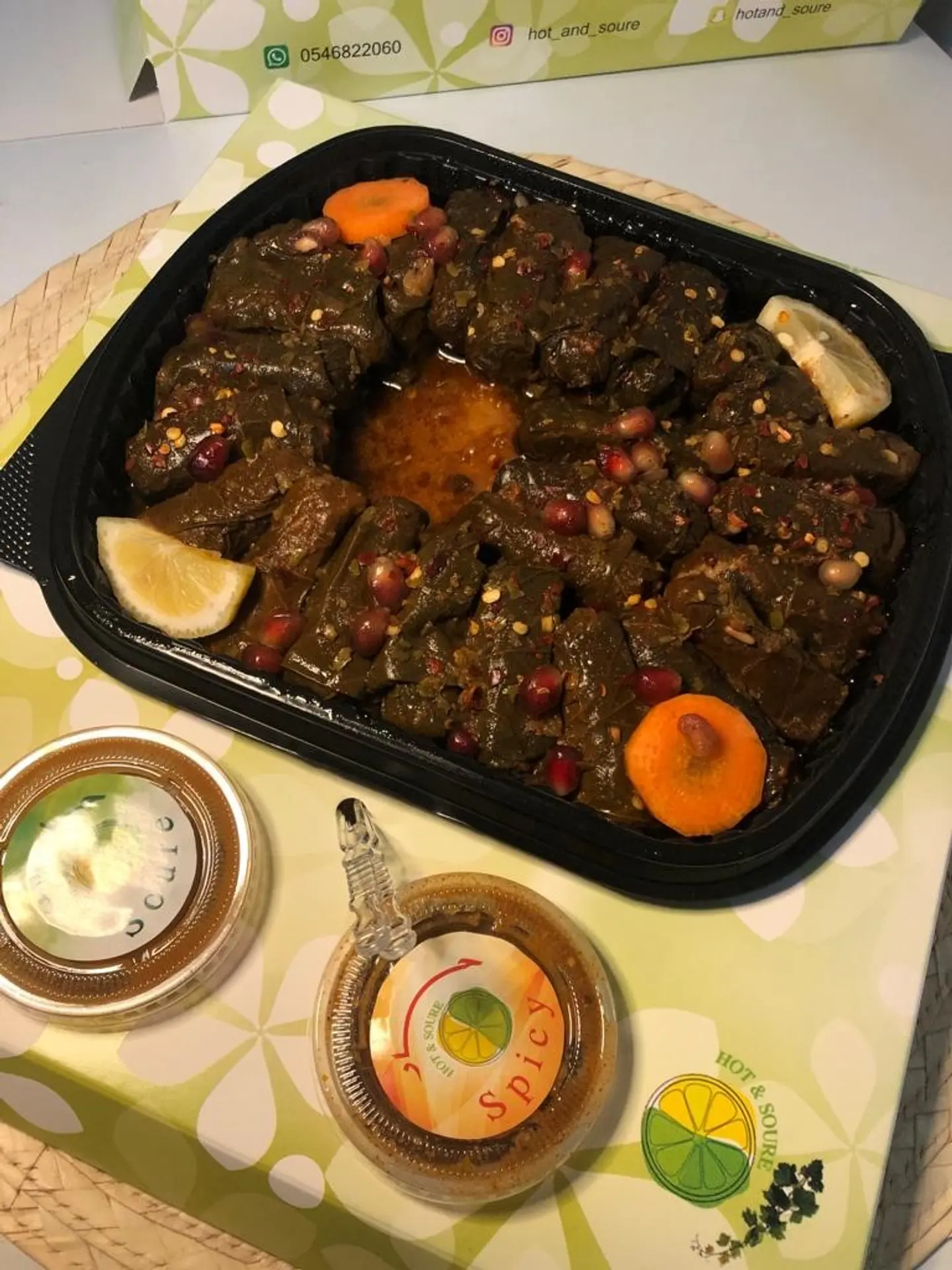 ورق عنب سبايسي