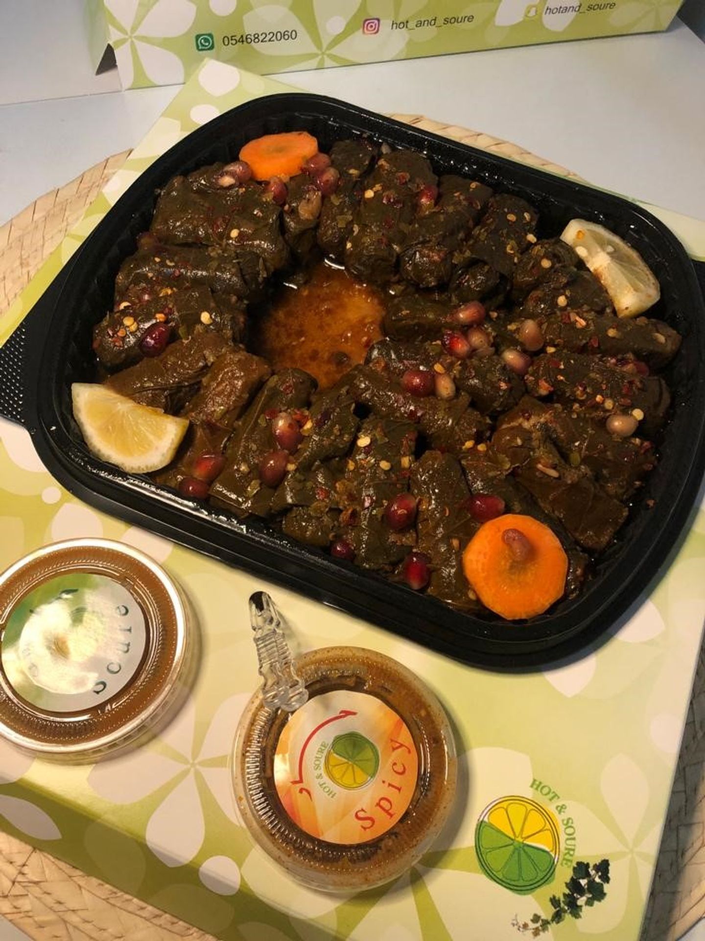ورق عنب سبايسي