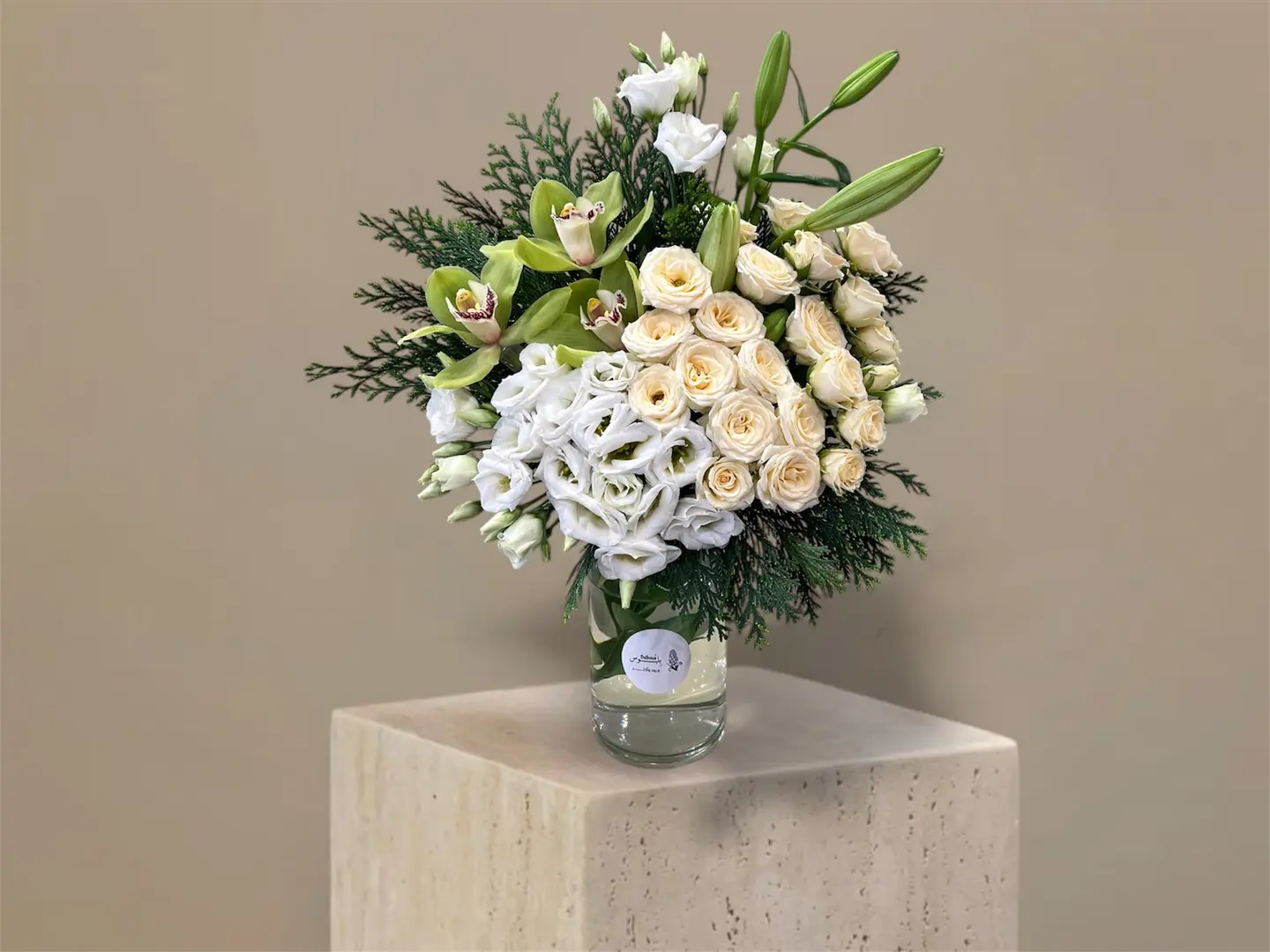 White Elegance Vase