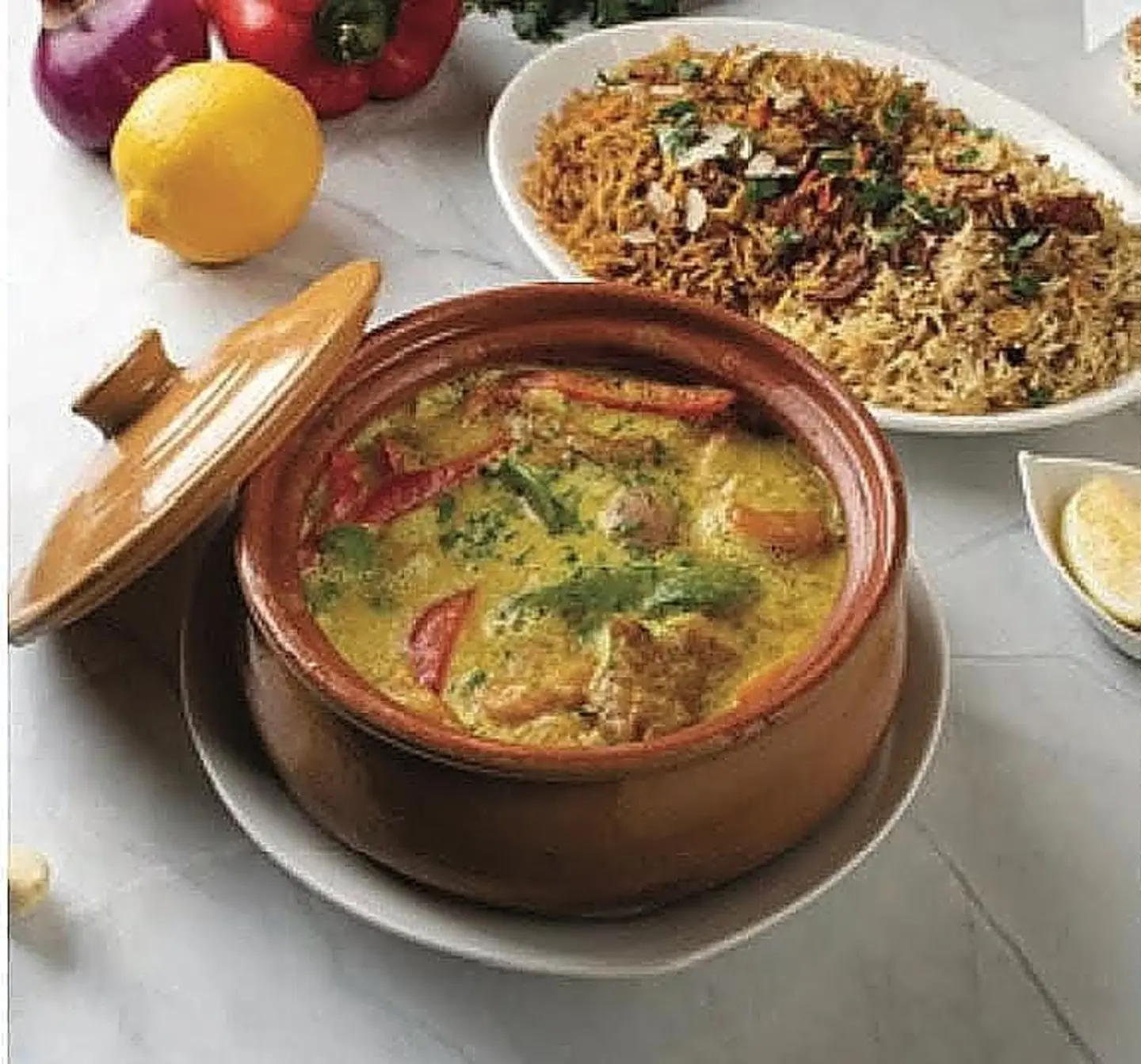 طاجن صلصة الطحينة