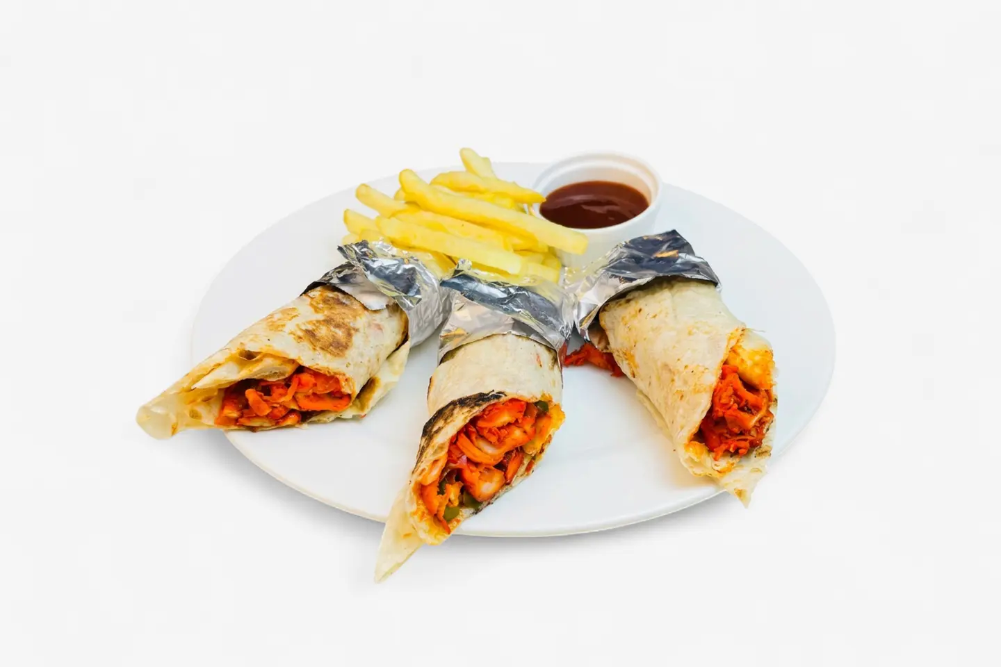 Chicken Tikka With Cheese Sandwich