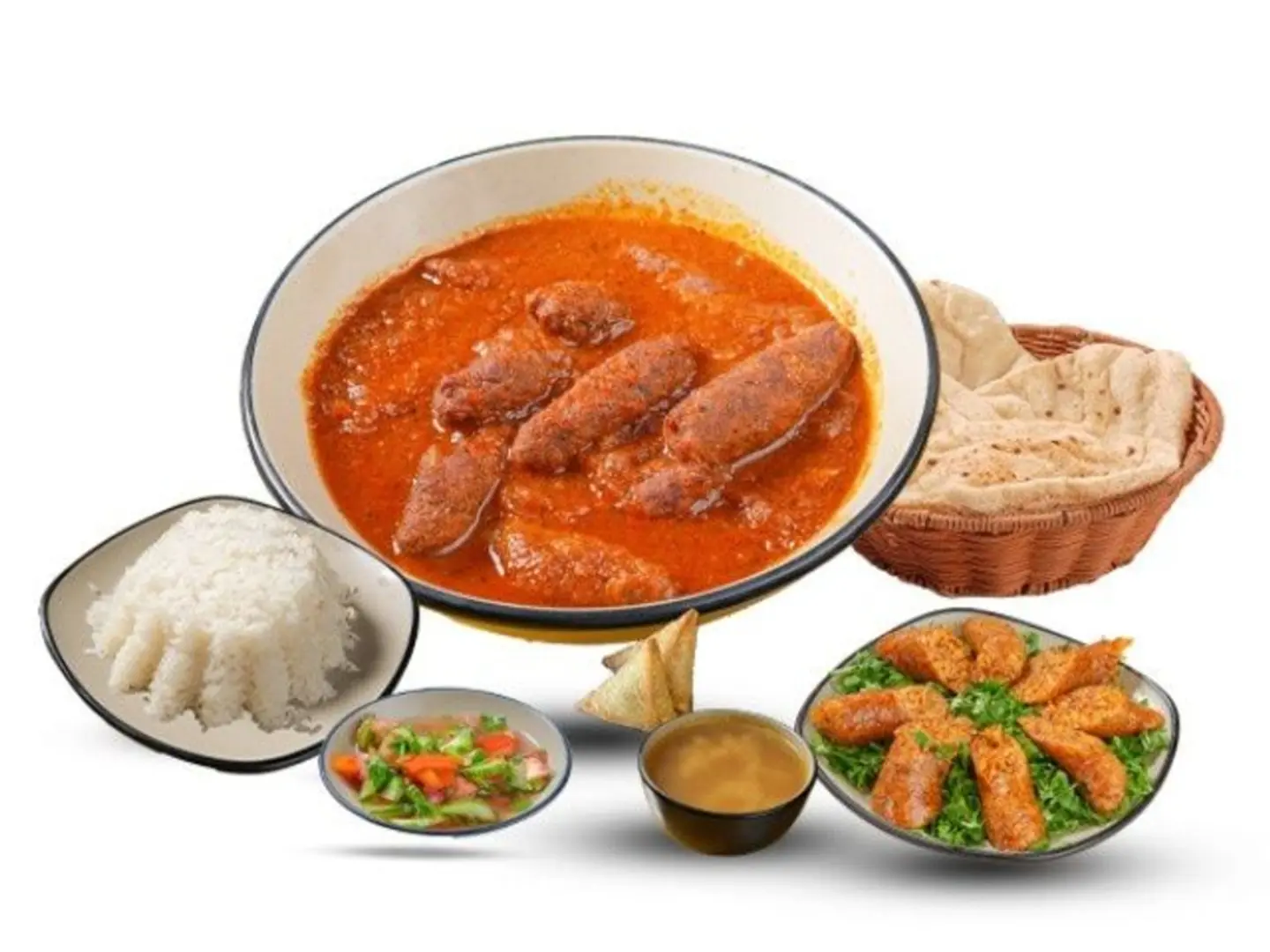 Rice Kofta And Intestines