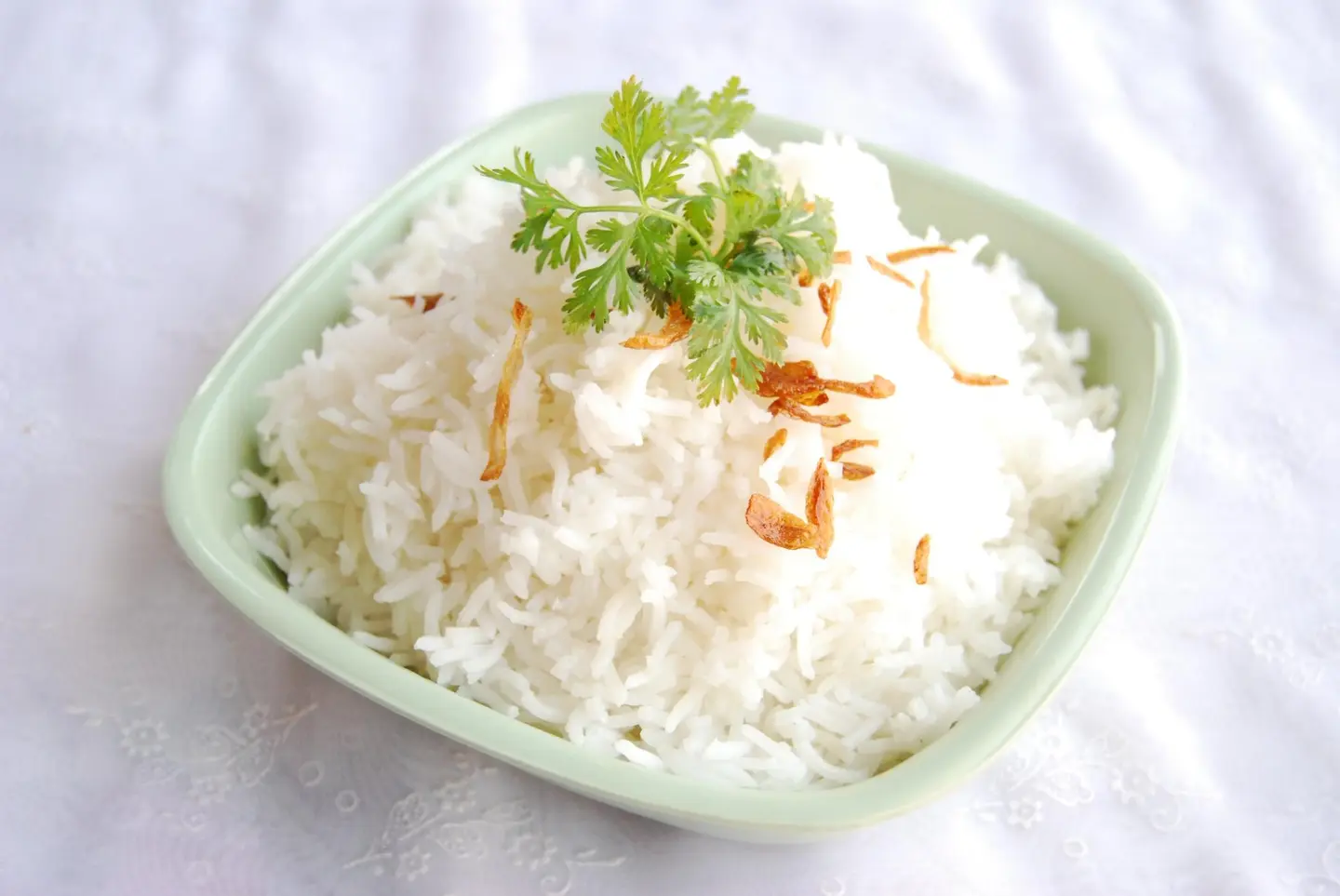 For One Person Plain Shabi Rice