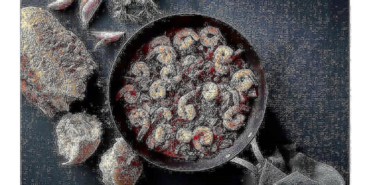 طاجن جمبري احمر