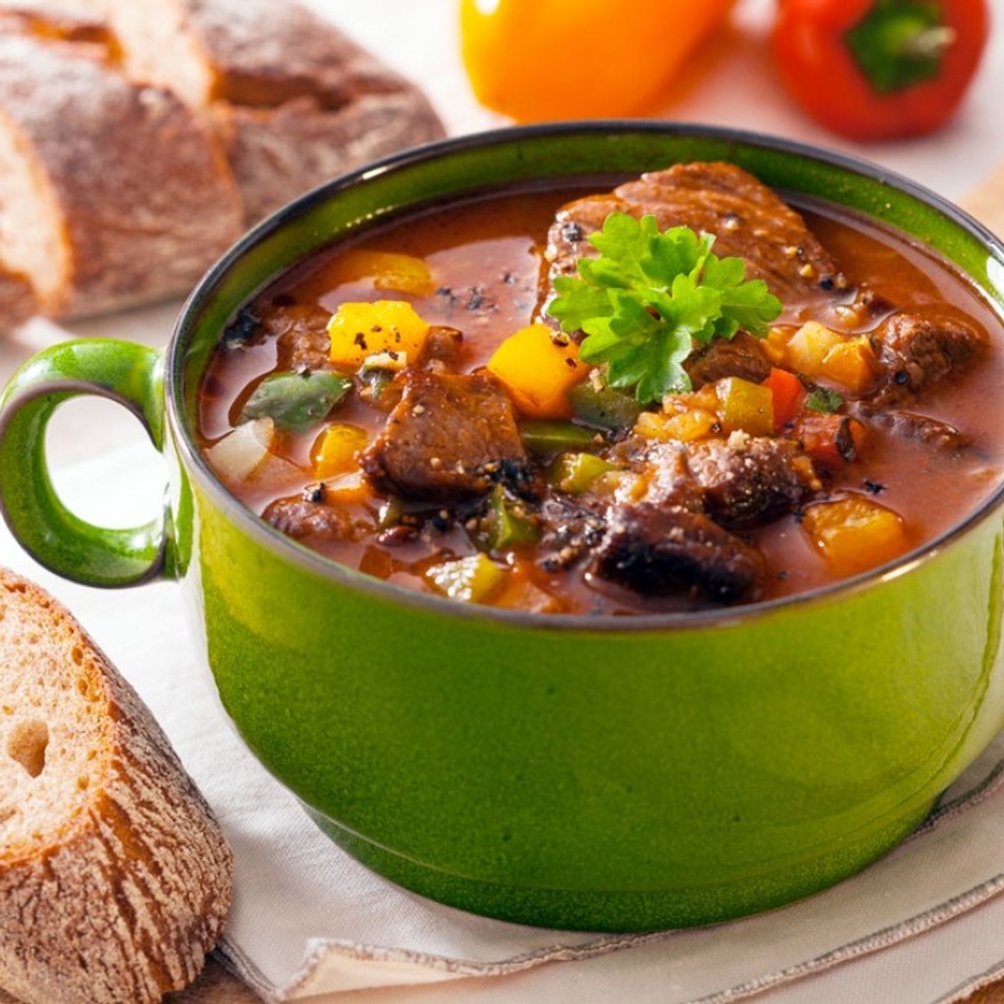 طاجن لحم خضار مشكل مع أرز