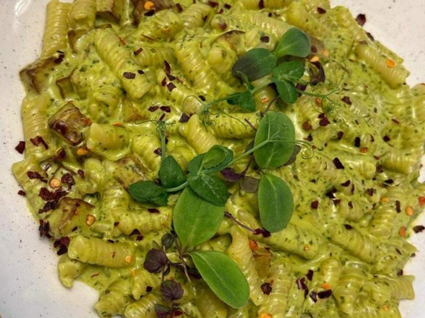 Fusilli Pesto Pasta