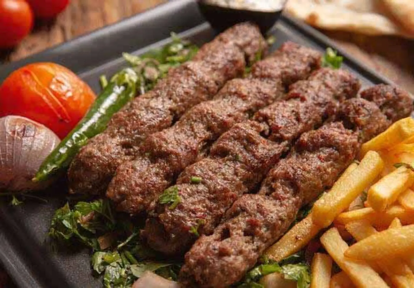 صحن كباب لحم