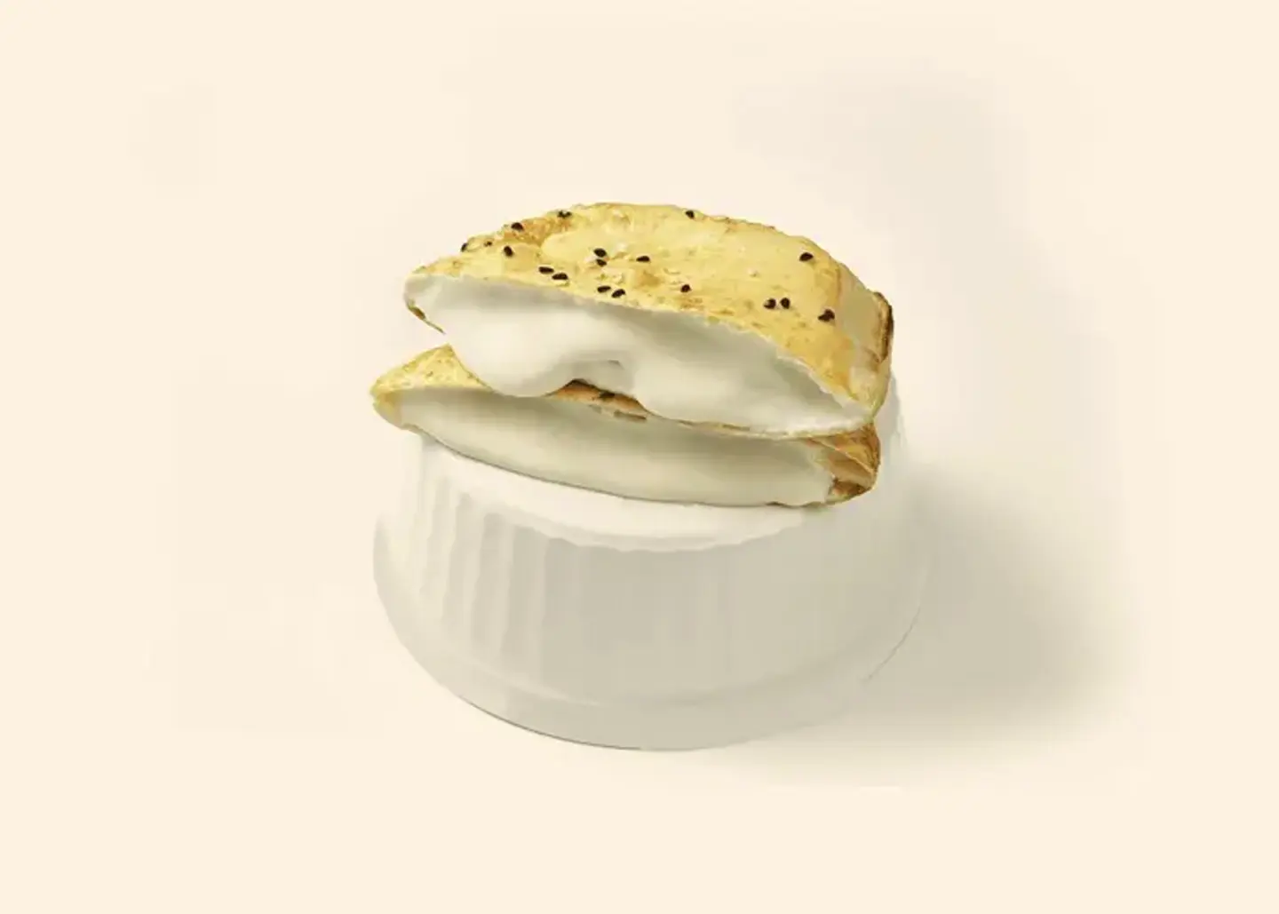 فطيرة جبن سائل