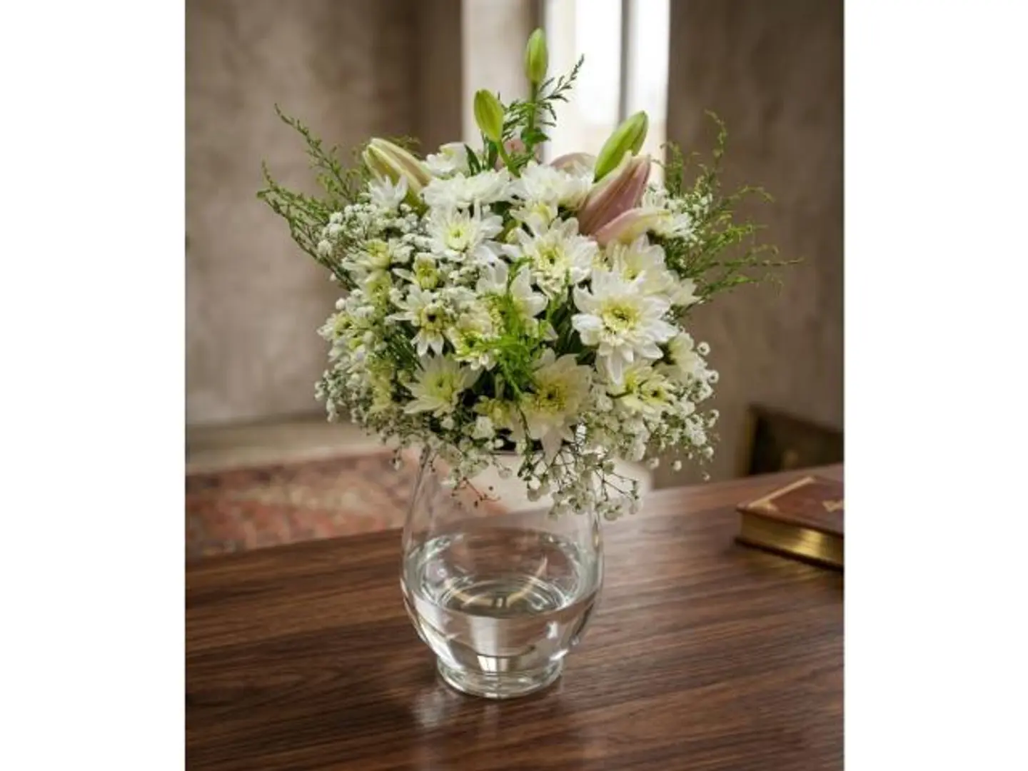 Cherry Rose Vase