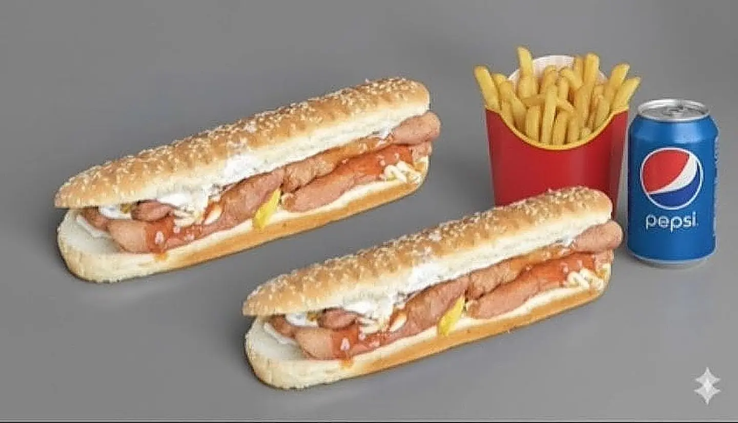 Hot Dog Pie + Sandwich