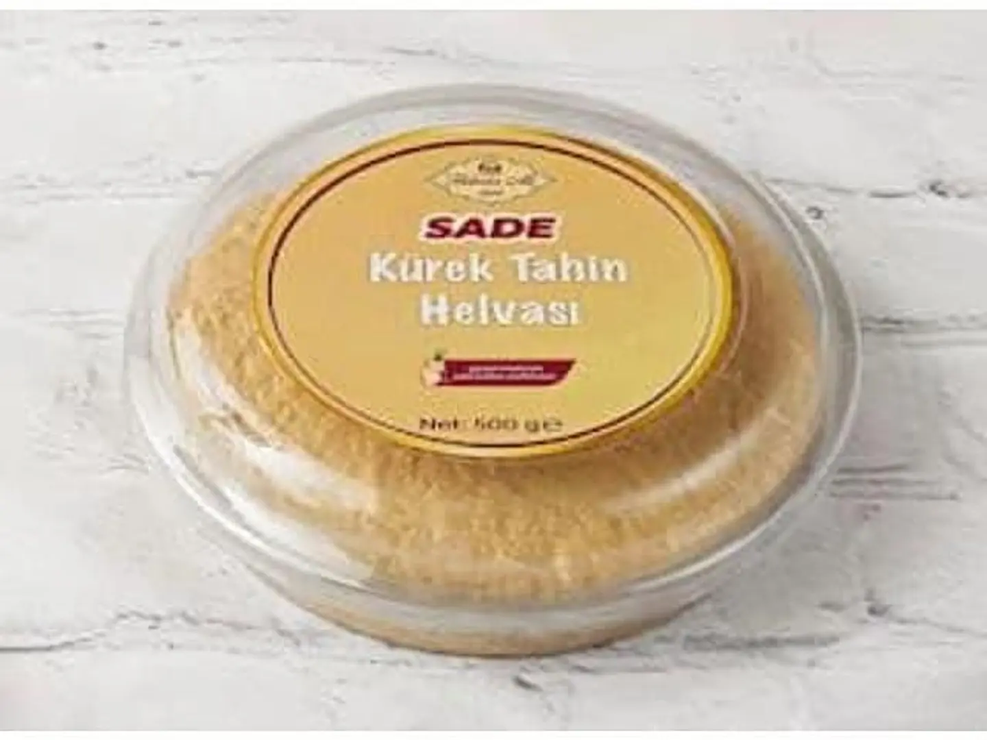 حلاوة طحينية سادة مدورة جم , رهش 500