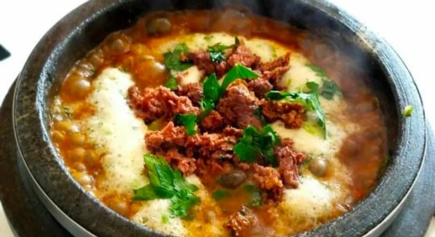 سلتة باللحم