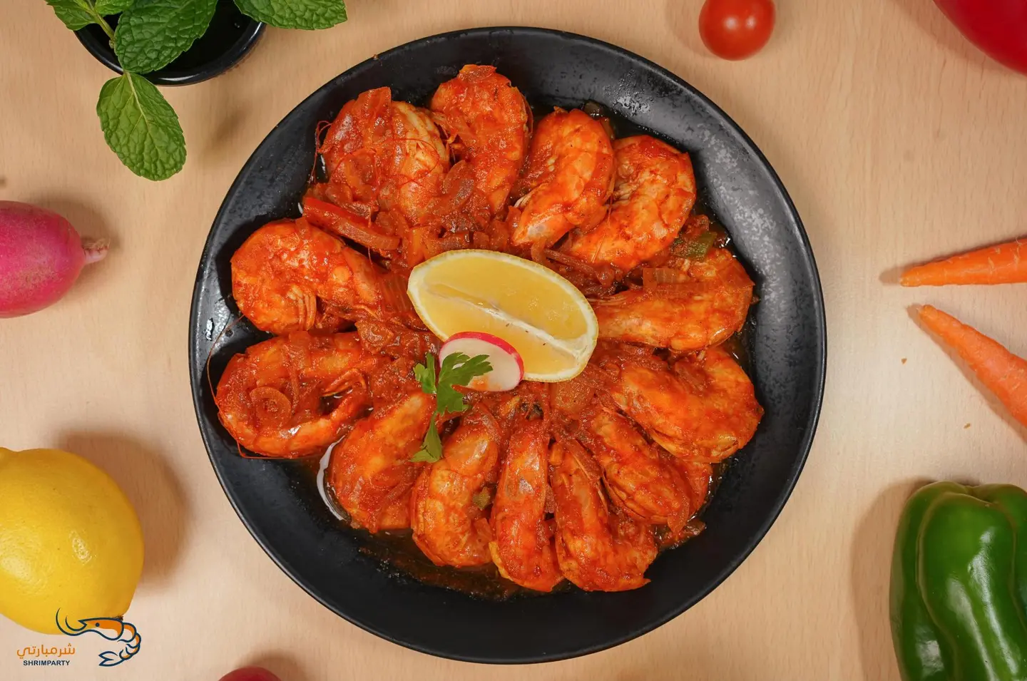 Shrimp Hamsa