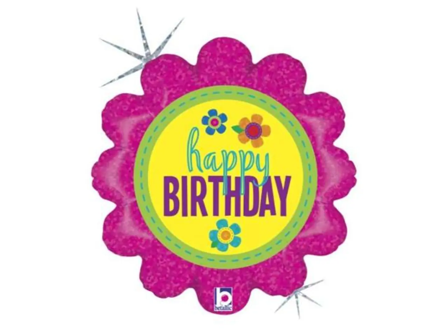 Birthday Foil Helium Balloon 6