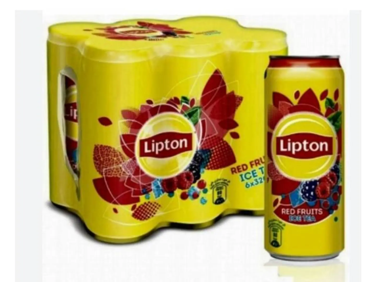 Lepton Ice Tea Mix Berry 4 Cans 240 Ml