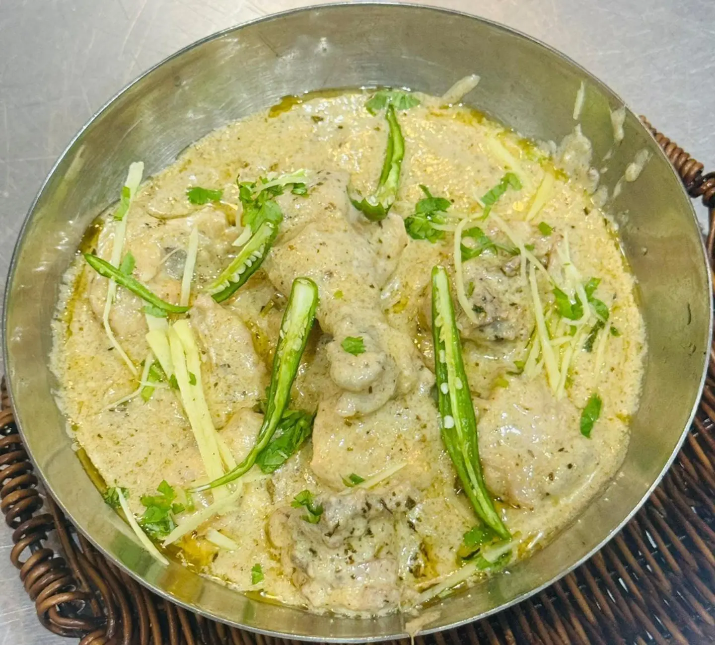 Chicken Karhai White Half