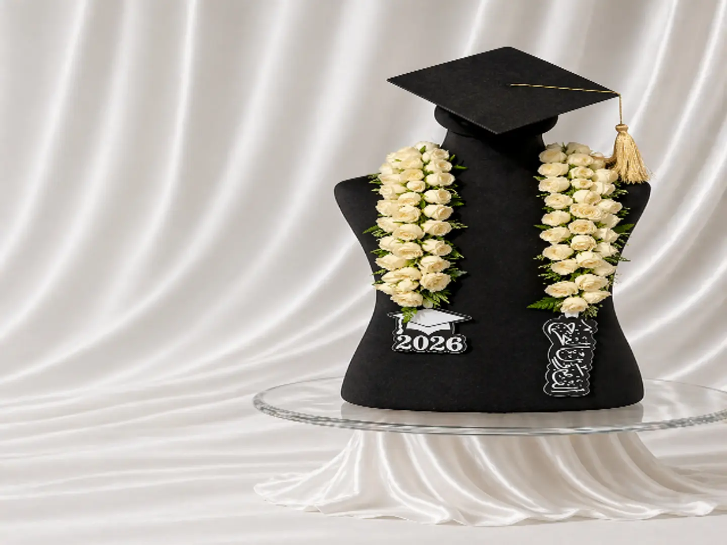 Natural Graduation Sash