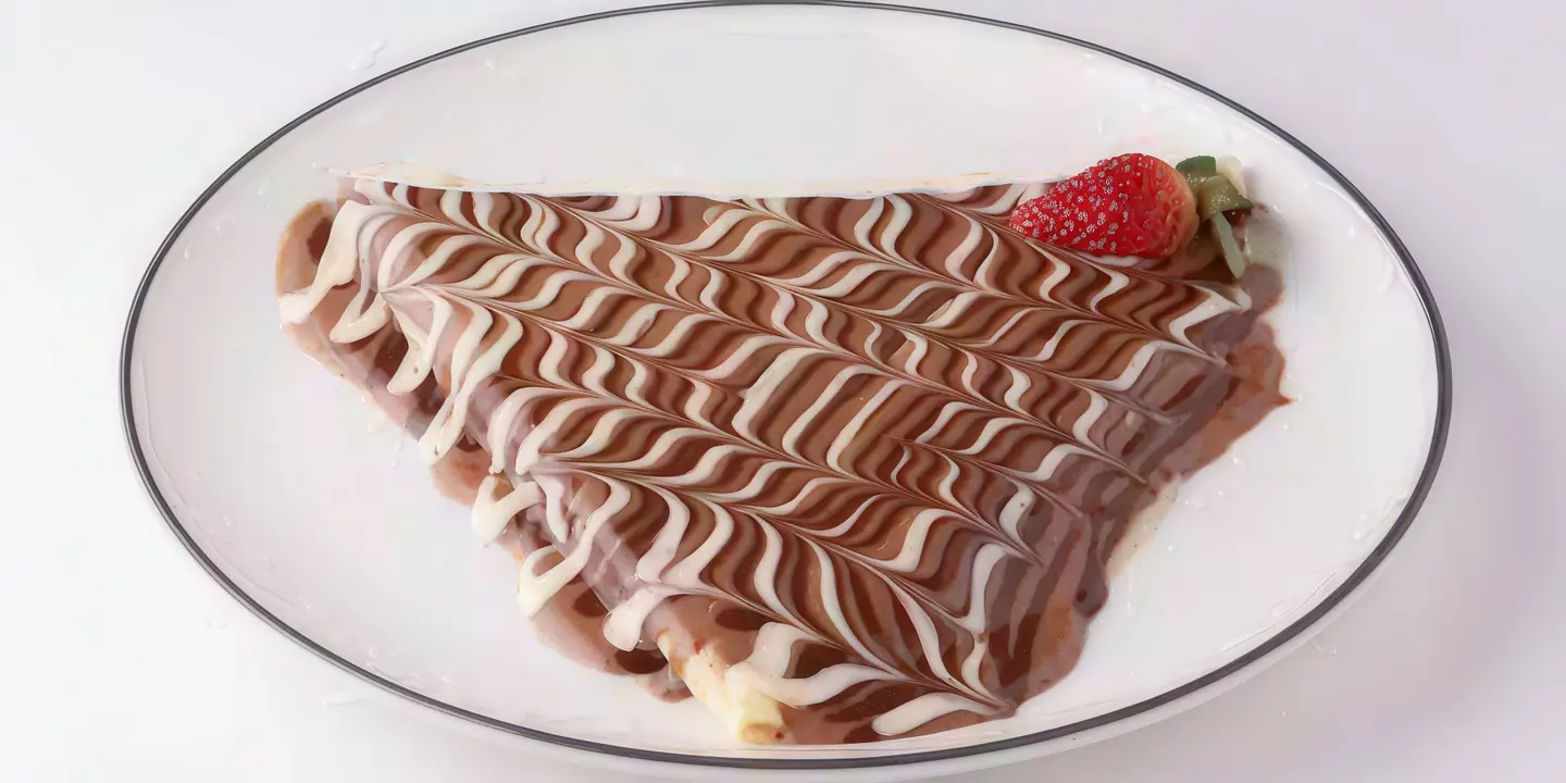 كريب نوتيلا كراميل