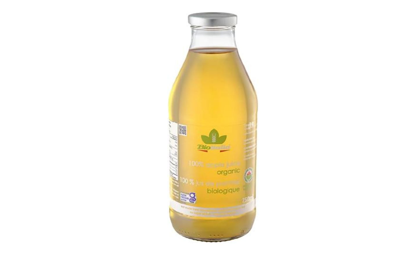 Bio Organic Unsweetened Apple Juice 750ml
