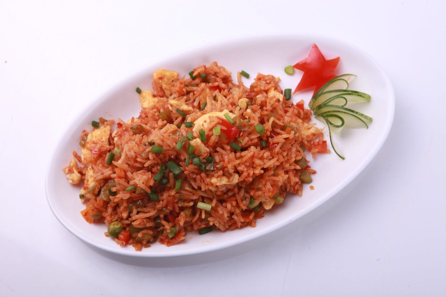 Schezwan Egg Fried Rice