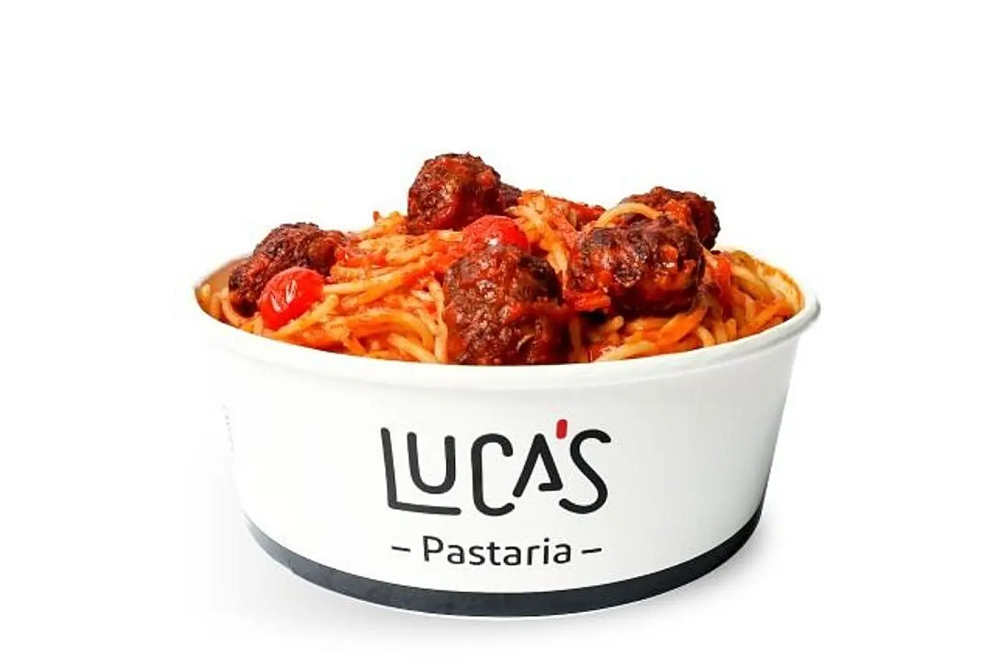 Spaghetti And Meatballs In Red Sauce