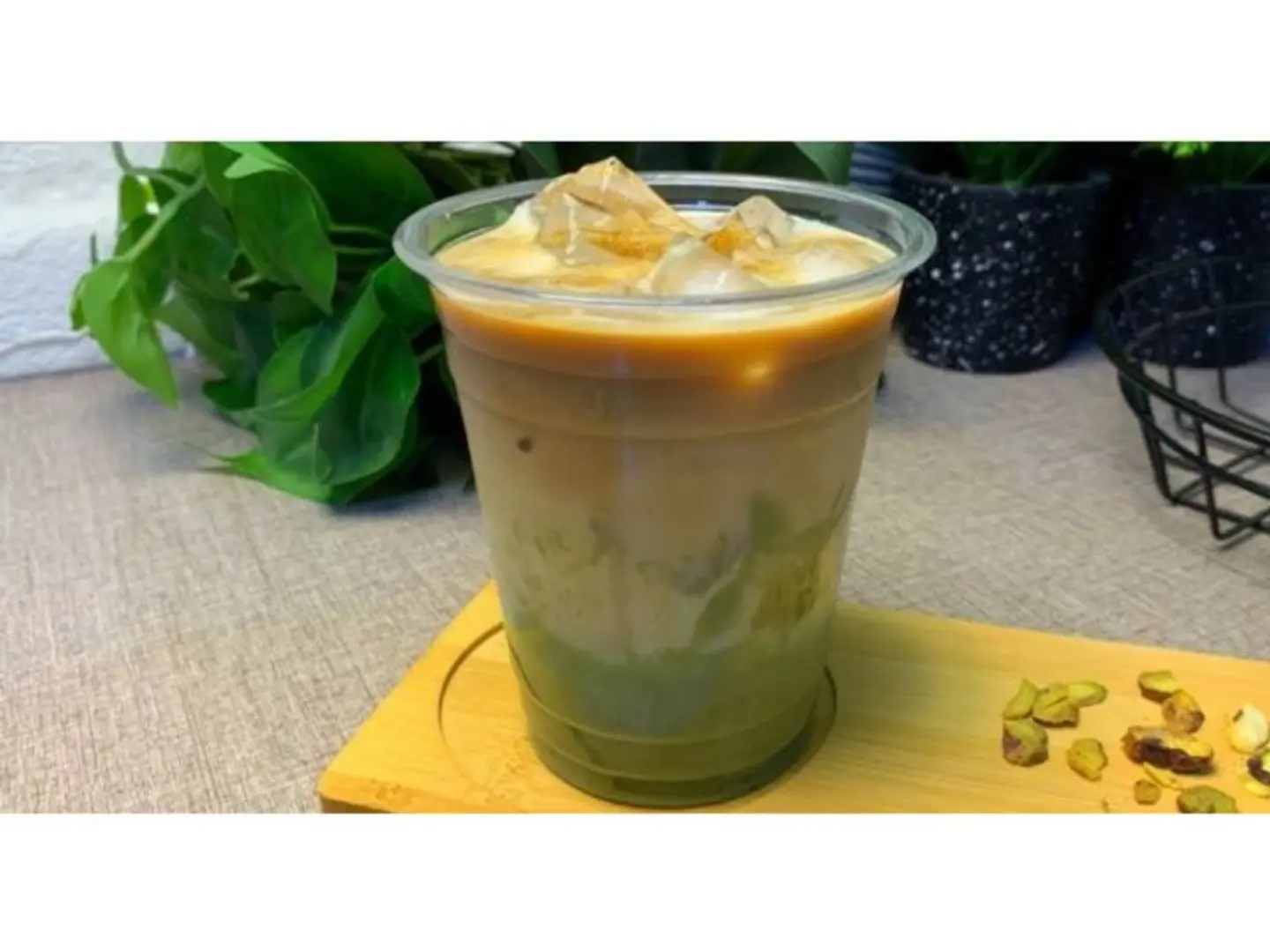 Iced Pistachio Latte
