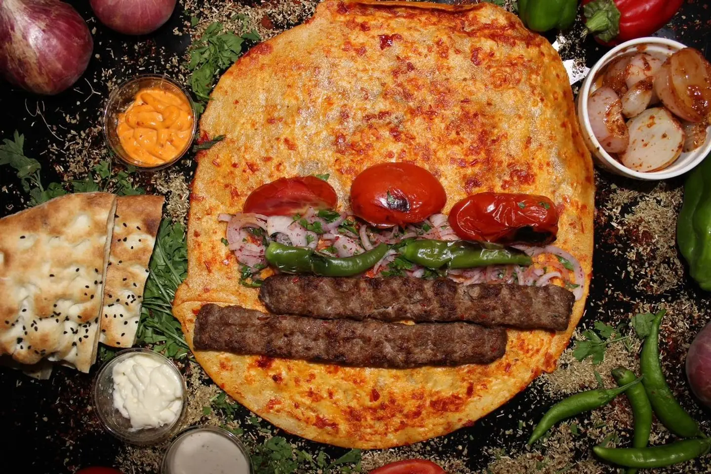 مبشور لحم ساندوتش - حربية كباب لحم ساندوتش