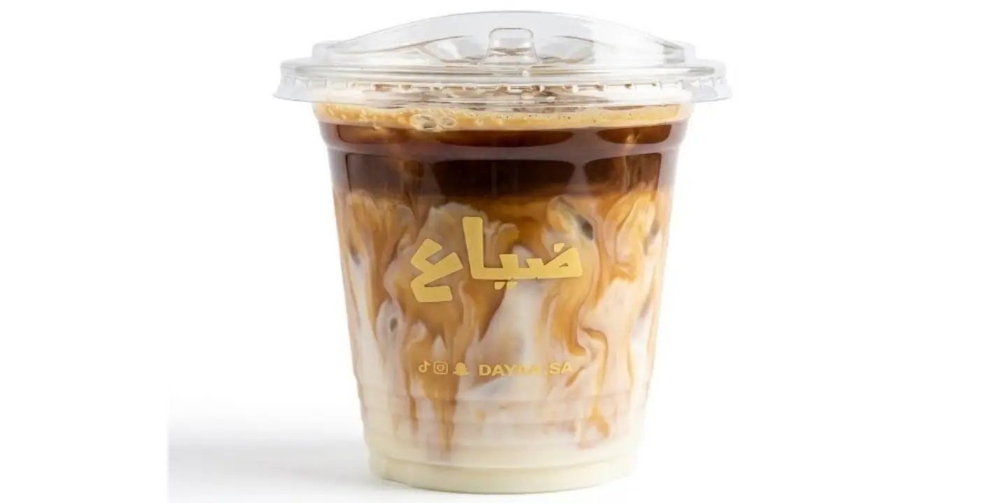 موكا بيضاء مثلجة