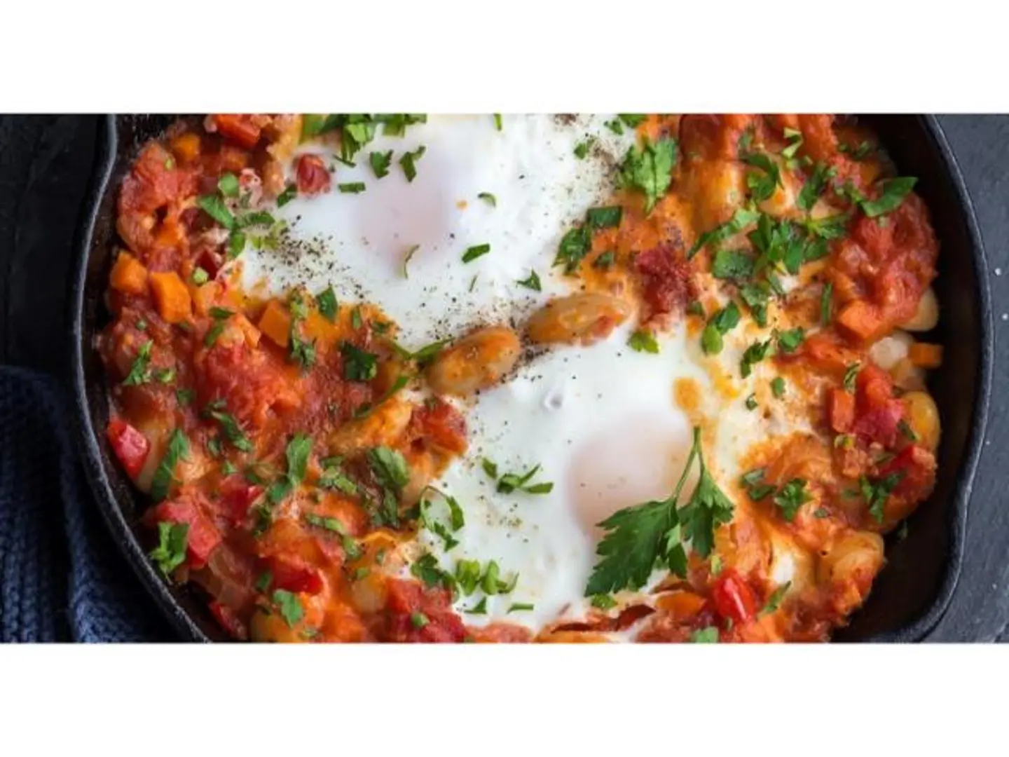 Beans With Eggs