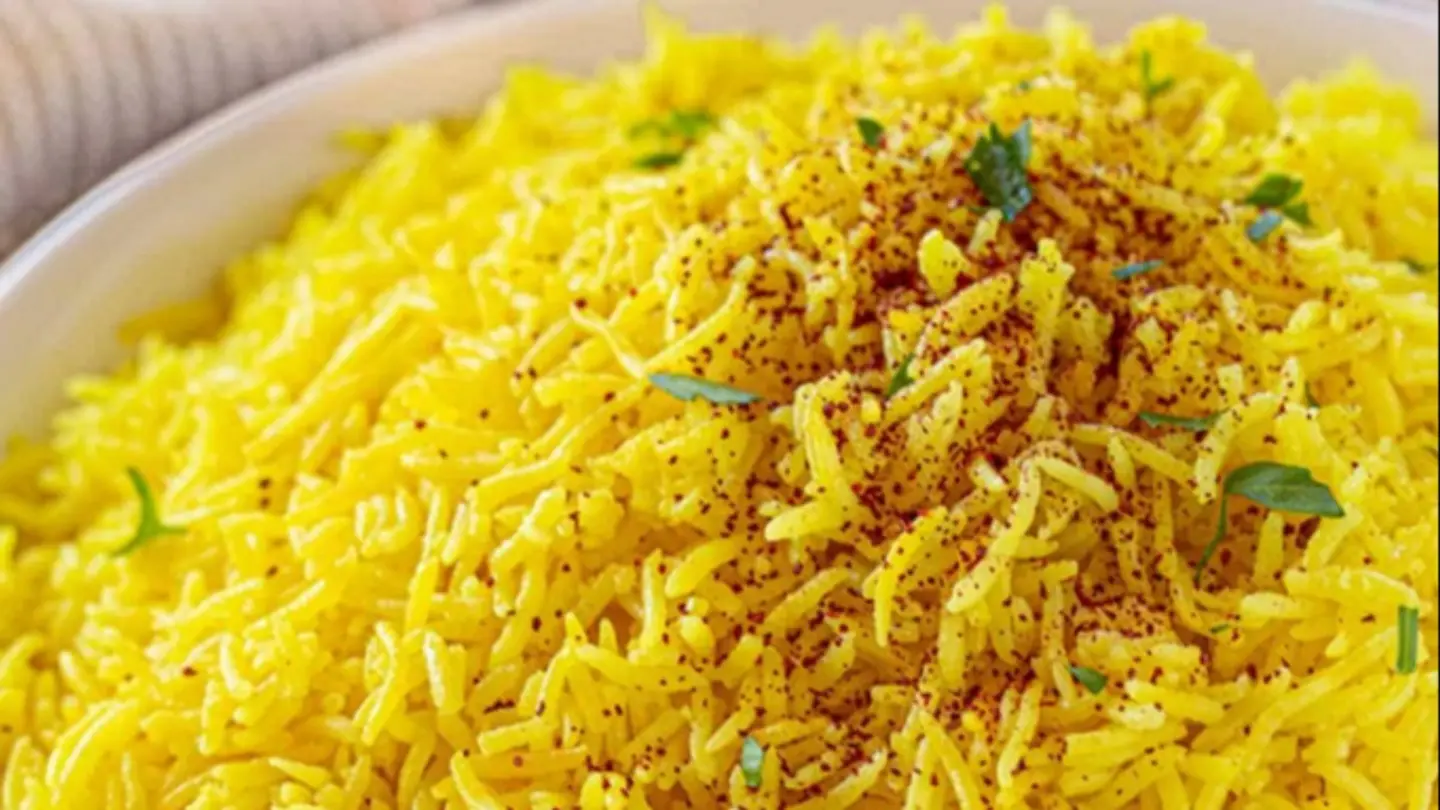 ارز زععفران