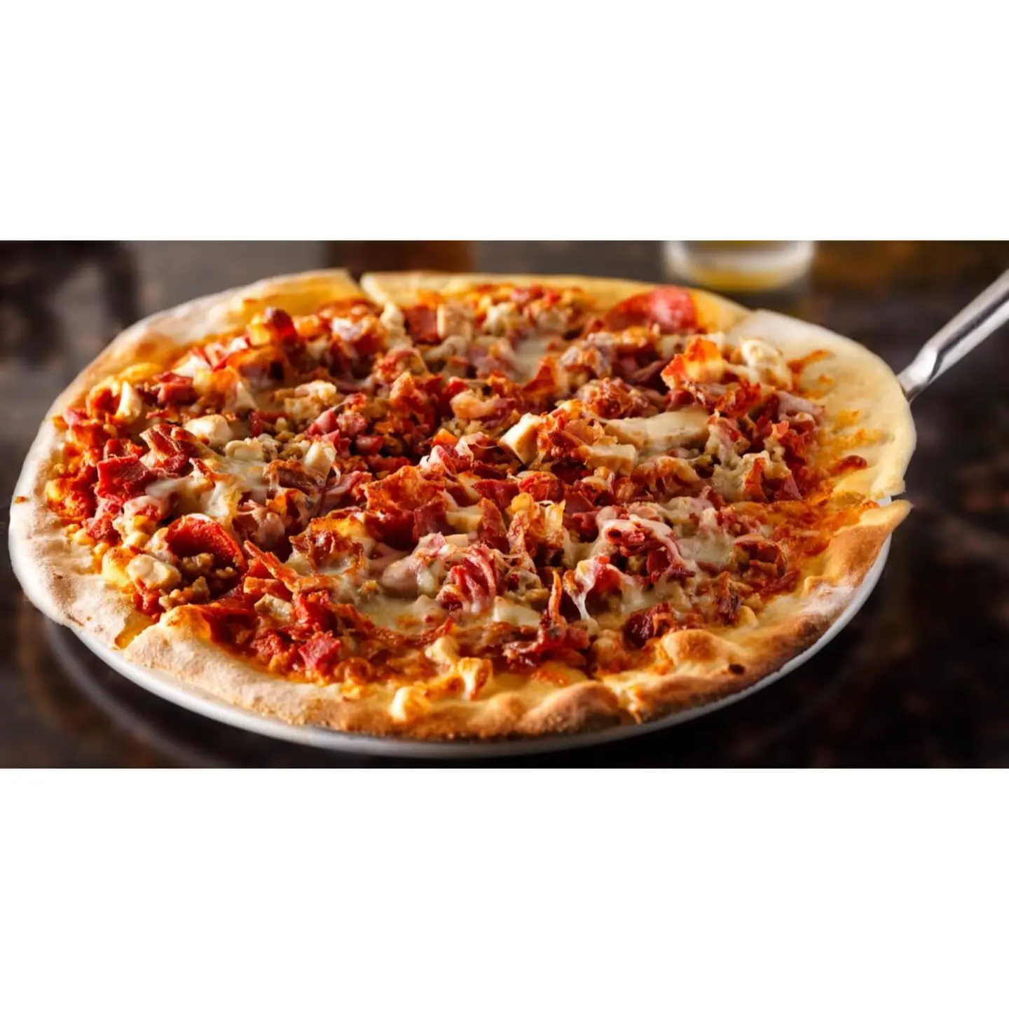 Pepperoni With Meat Pieces