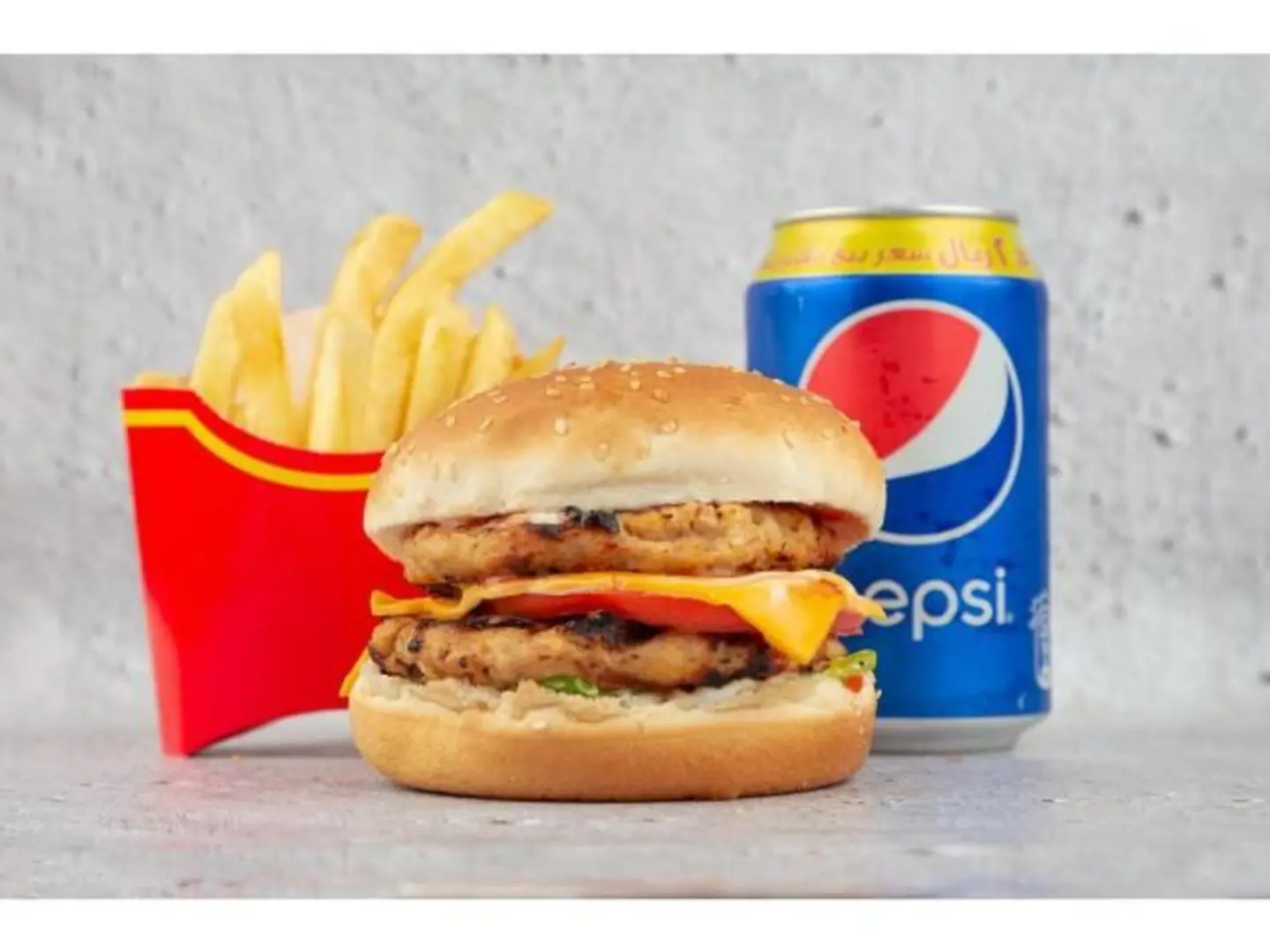 وجبه برجر دجاج