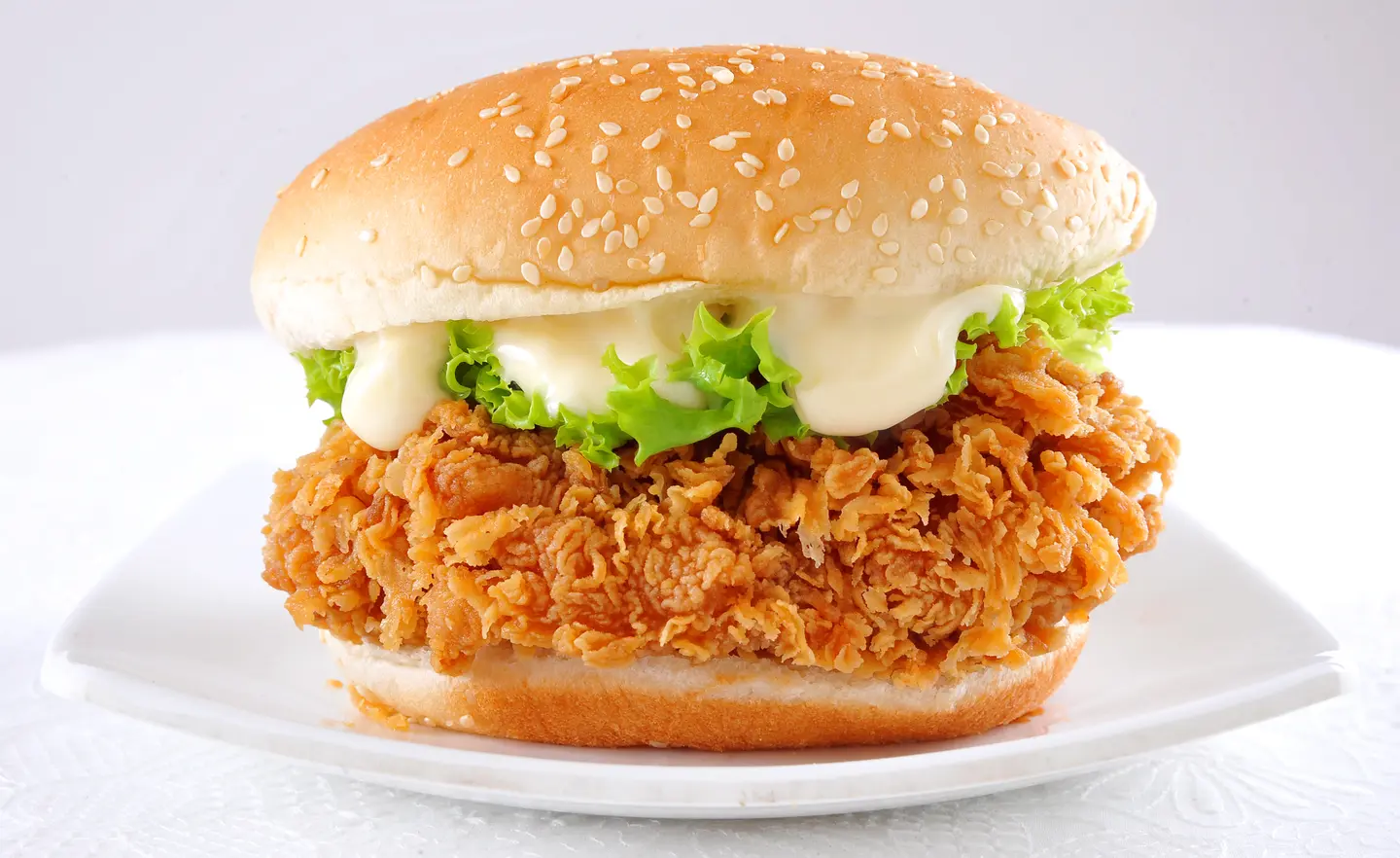 Regular Crispy Burger