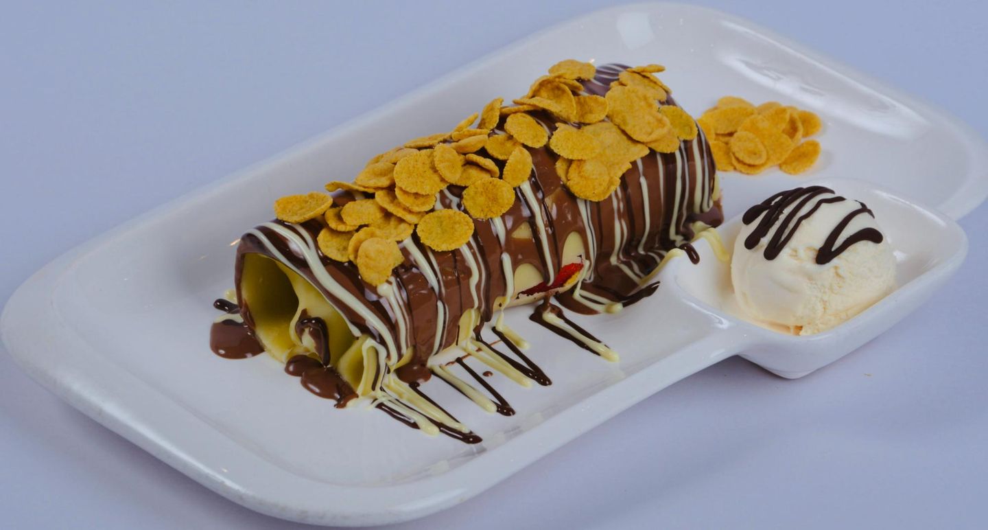 Corn Flakes Crepe