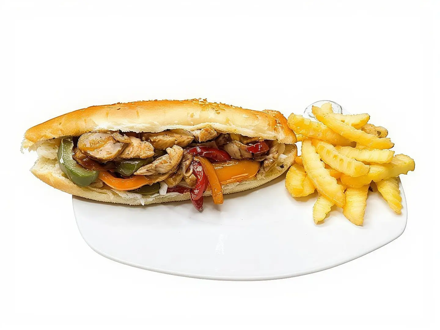 ساندوتش قطع دجاج