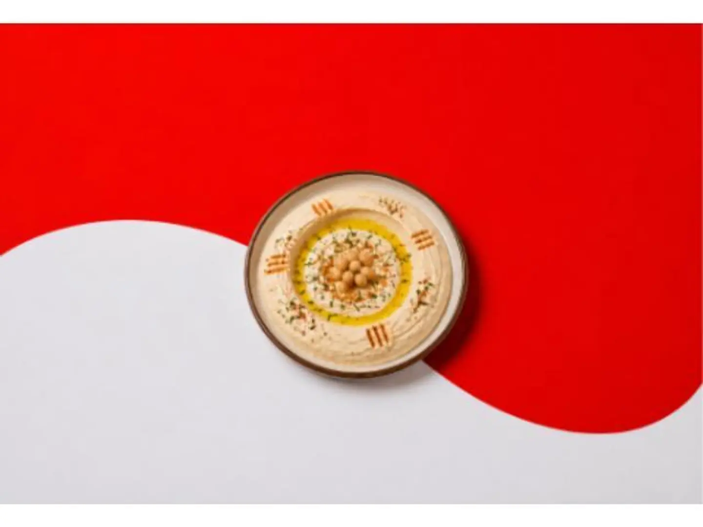 حمص ناعم بالطحينة