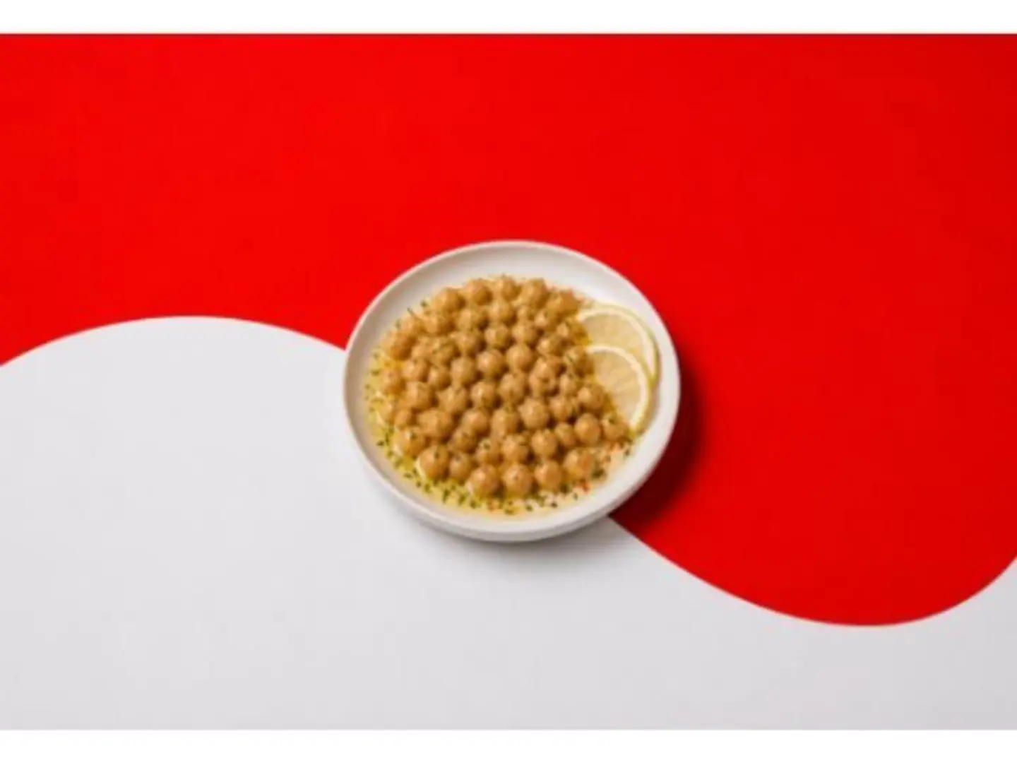 Whole Chickpeas With Lemon & Oil