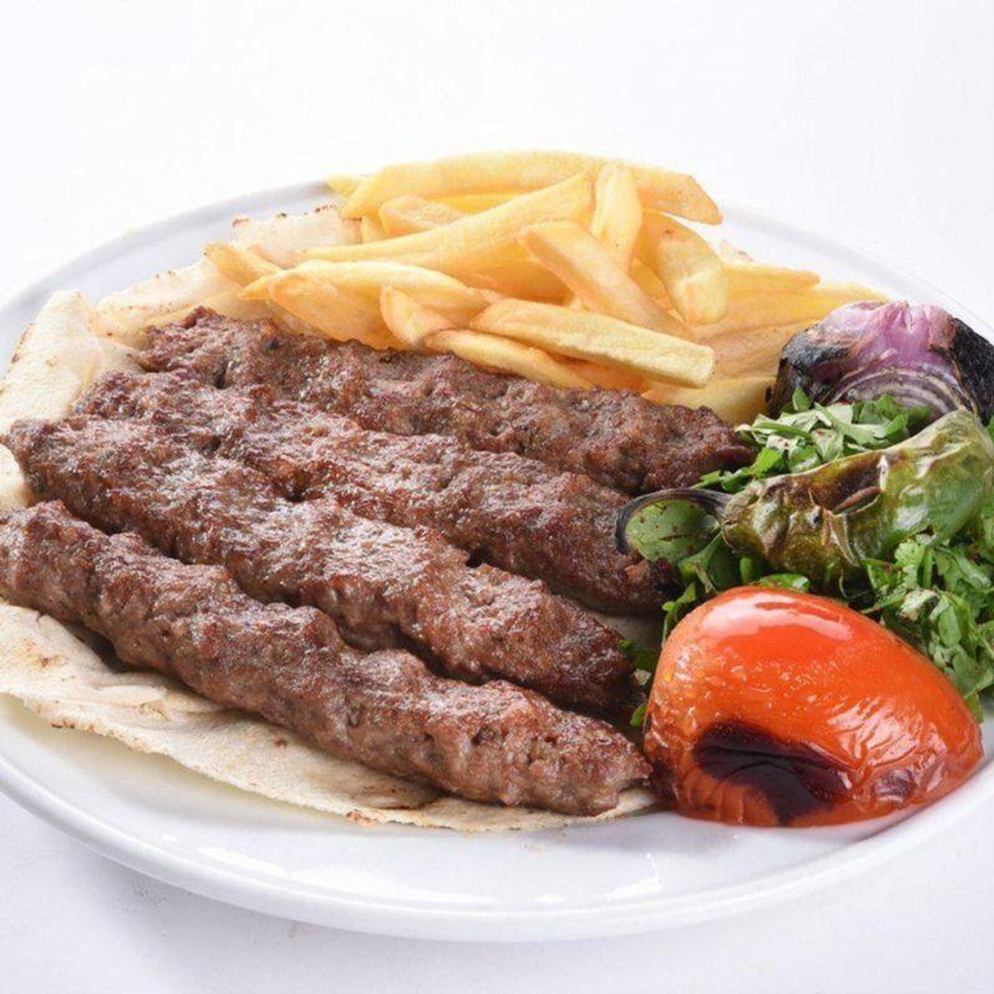 نص كيلو كباب لحم