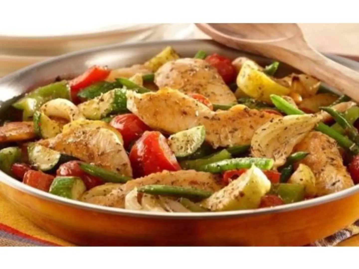 خضار مشكل مقلي مع اوصال