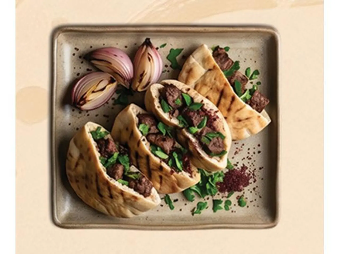 Meat Kebab Sandwich