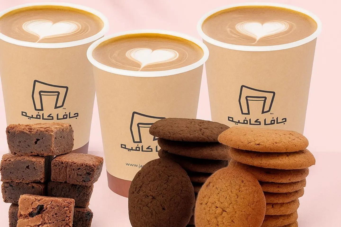 3 كابوتشينو + حلى