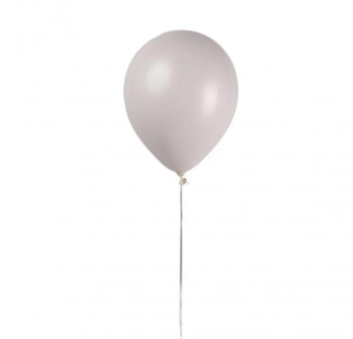 Beige Helium Balloon