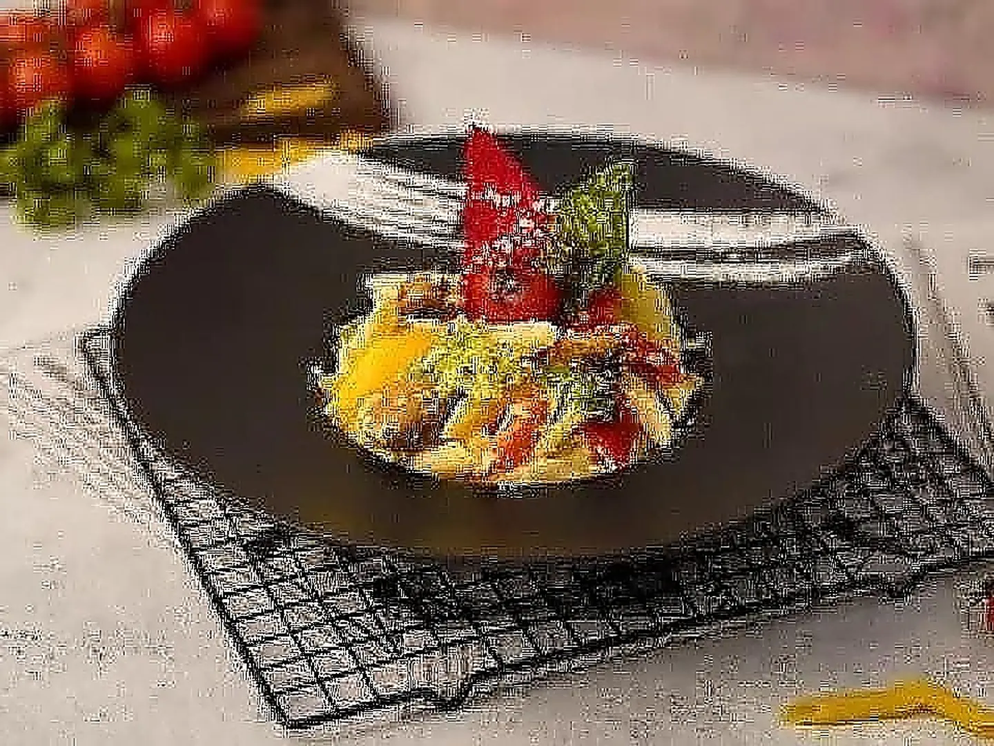 باستا بالخضار