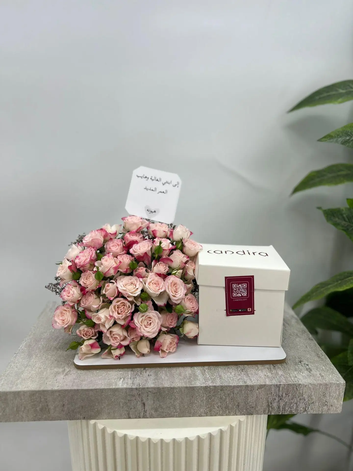 Pink Rose Stand With Kandera