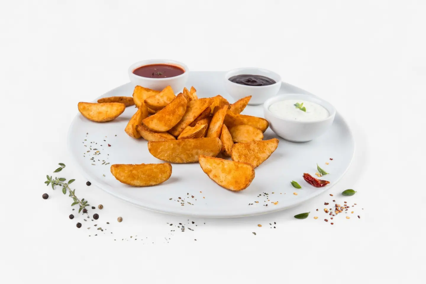 Oven Baked Spicy Wedges
